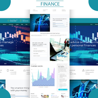 Finance WordPress theme