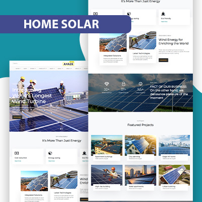 Home-solar wordpress theme